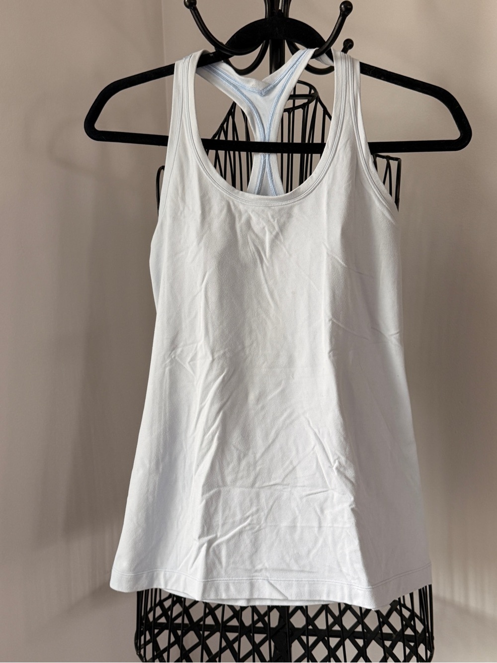 lululemon athletica White Racerback Tank Top